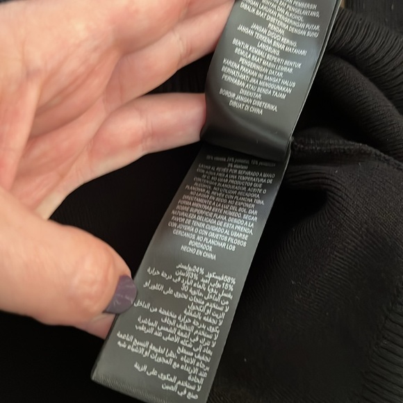 Ted Baker Black Embellished Sequin Sweater - Picture 11 of 16